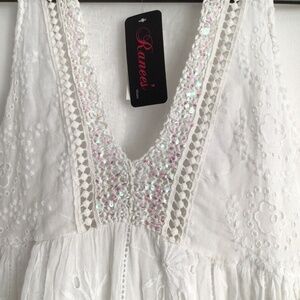 NWT Ranne’s White Miami Sundress